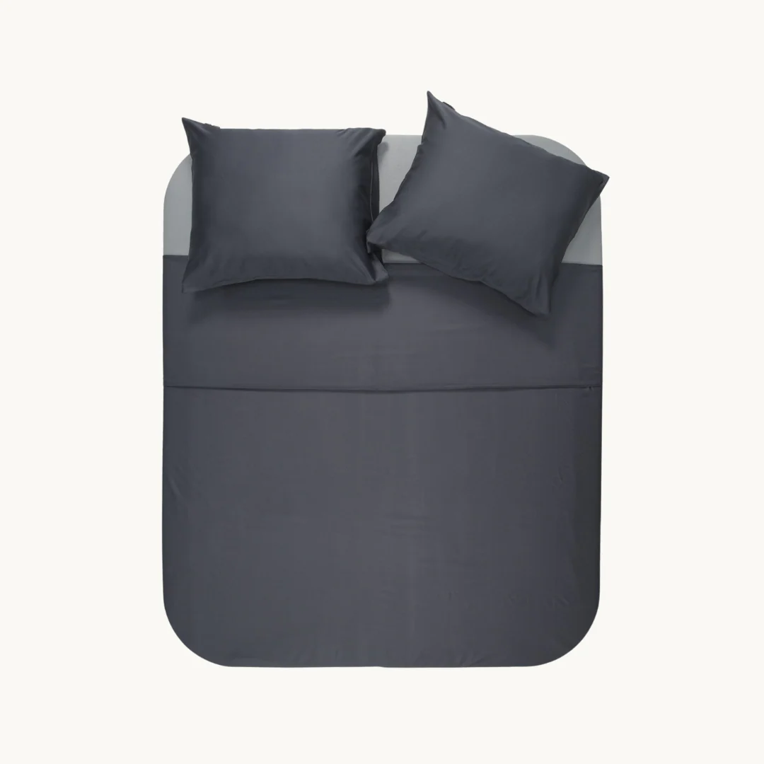 Dekbedovertrek Bamboe™ Charcoal Grey - Image 8
