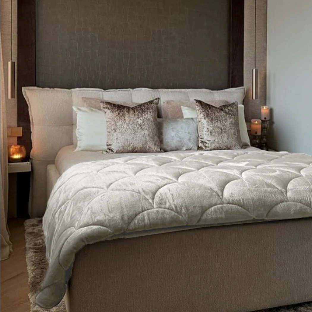 Y-NOT Velvet Dekbed Pearl White - Image 11