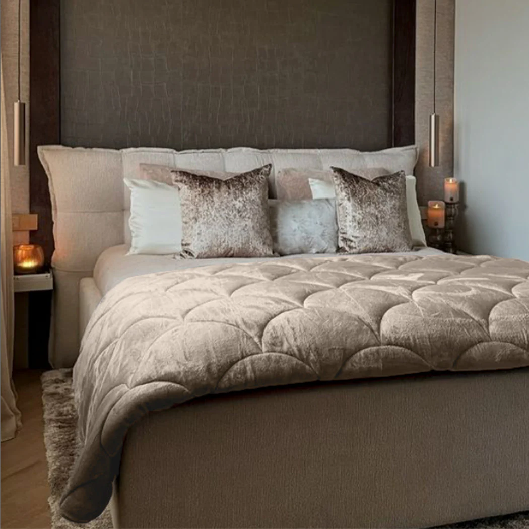 Y-NOT Velvet Dekbed Taupe - Image 11