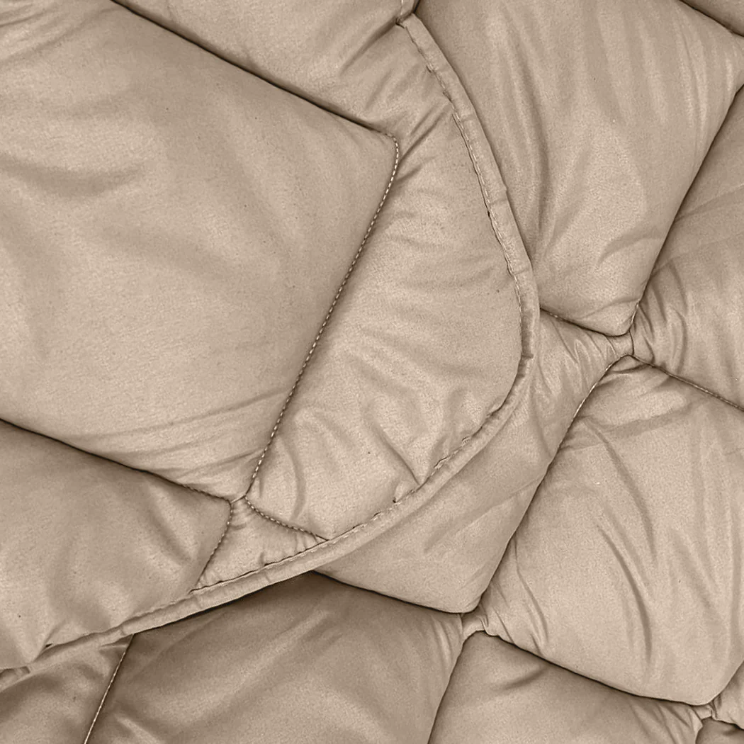 Y-NOT All Year Dekbed Taupe - Image 12