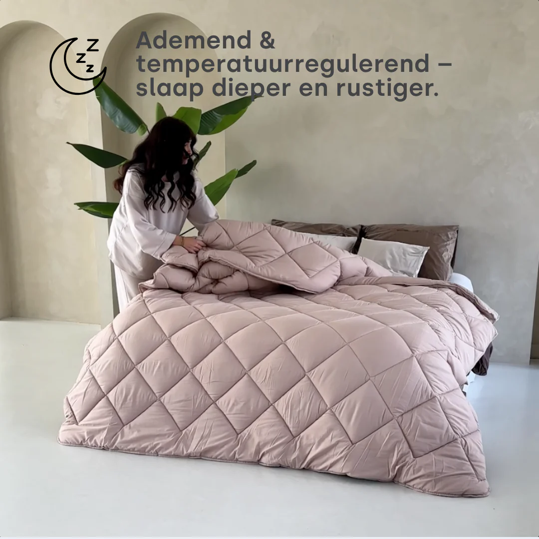 Y-NOT 4-Seizoenen Dekbed Taupe - Image 6