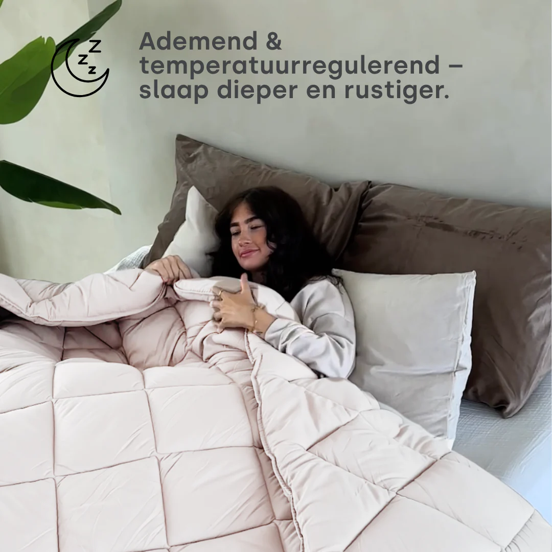 Y-NOT Hotel Stripe Dekbed Offwhite - Image 9
