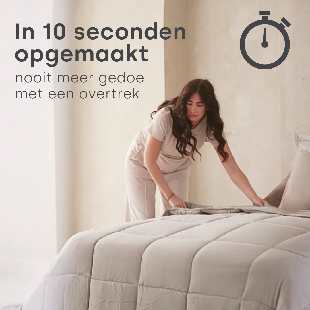 Y-NOT Zomerdekbed Pearl White - Image 3