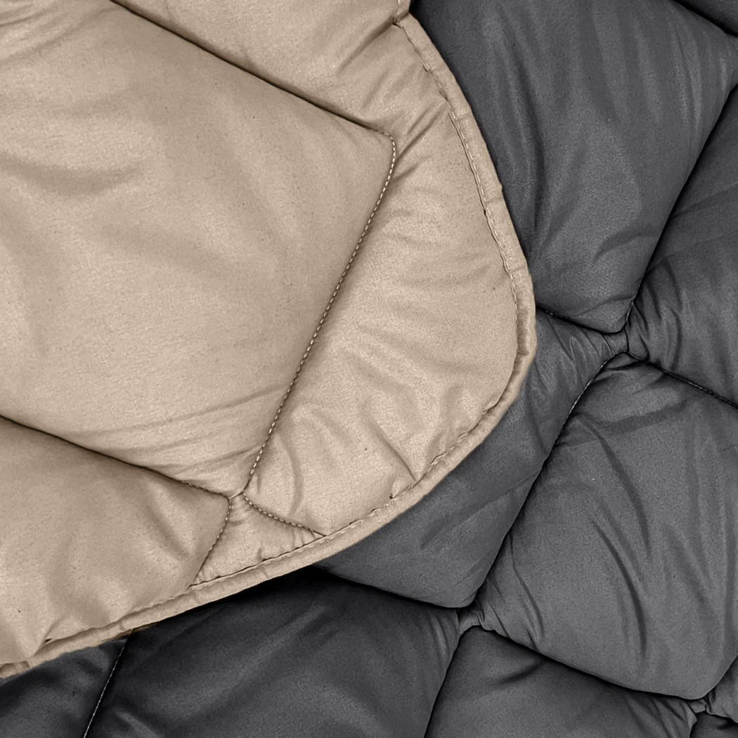 Y-NOT All Year Dekbed Taupe / Antra - Image 13