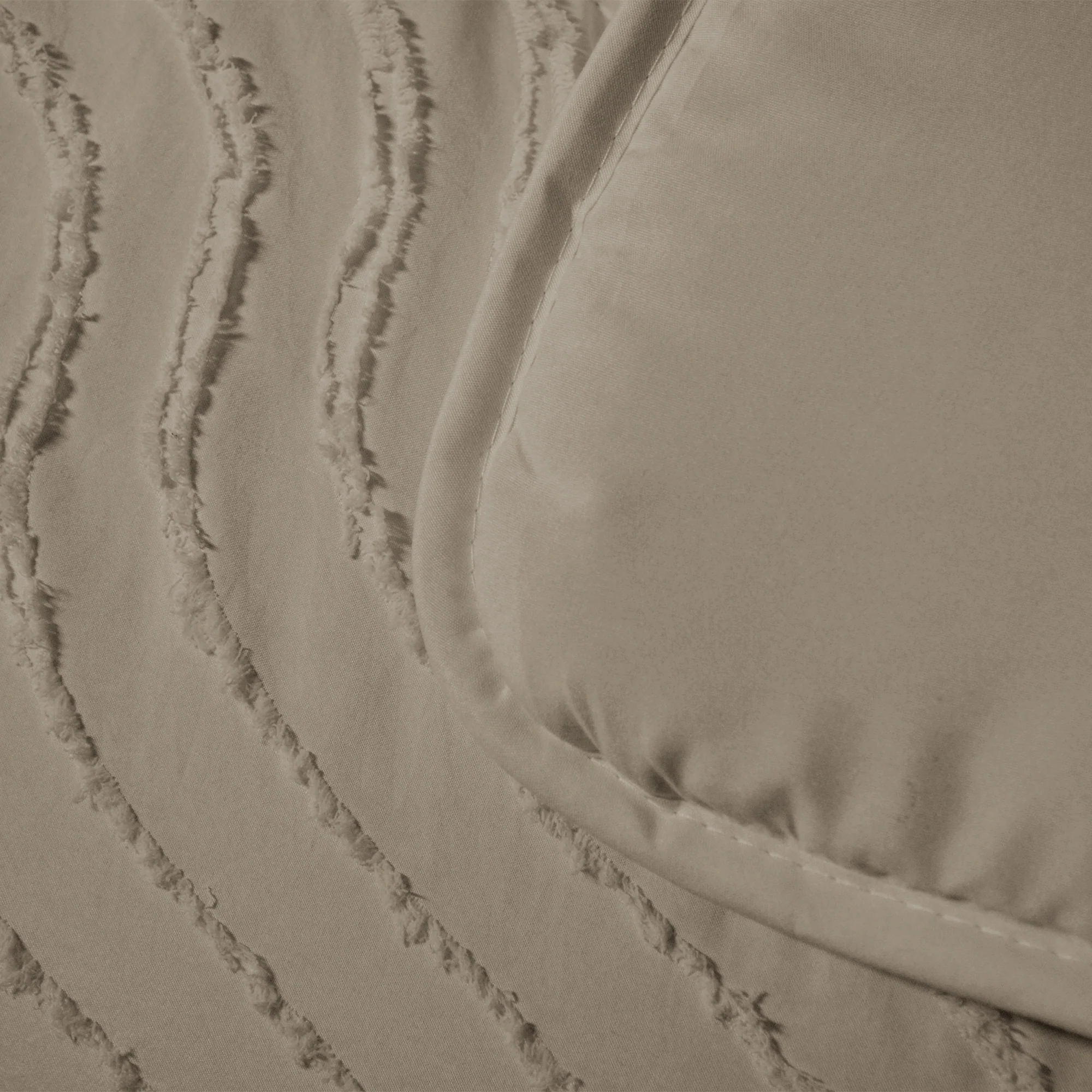 Y-NOT Japandi Wave Dekbed Taupe - Image 3
