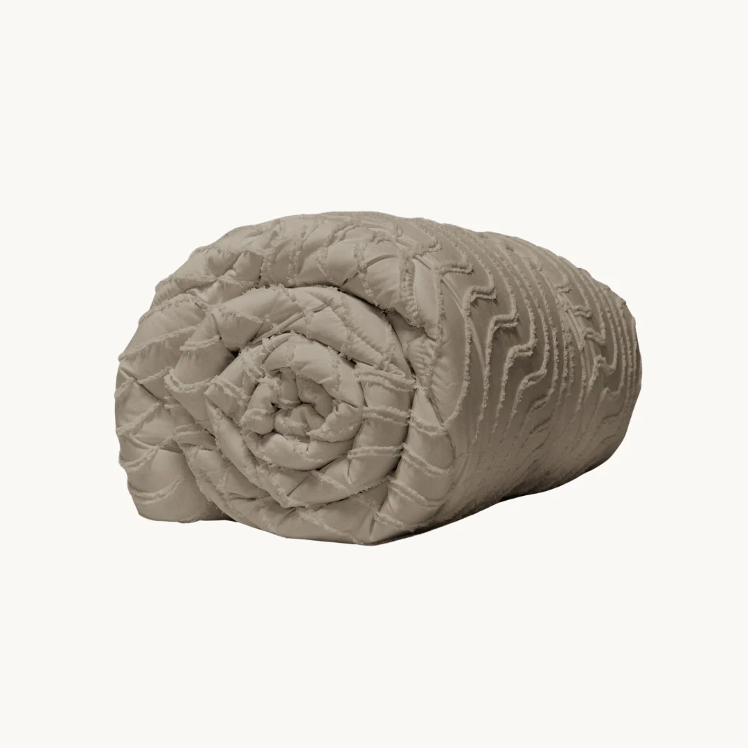 Y-NOT Japandi Wave Dekbed Taupe - Image 5