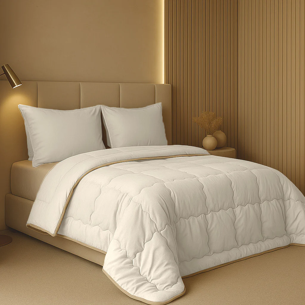 Y-NOT Percal Katoen Dekbed Offwhite - Image 8