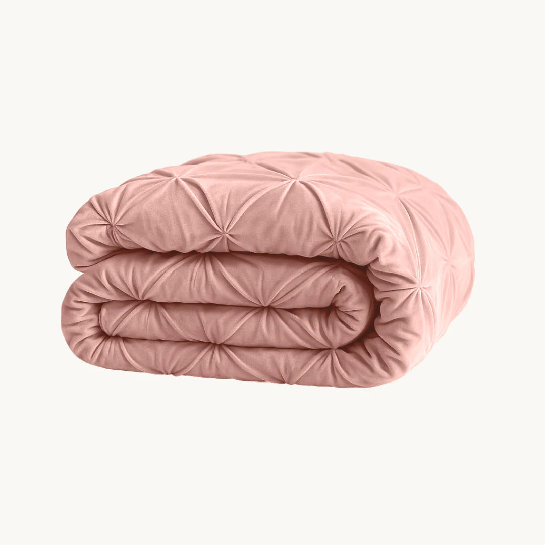 Y-NOT Velvet Dekbed Roze