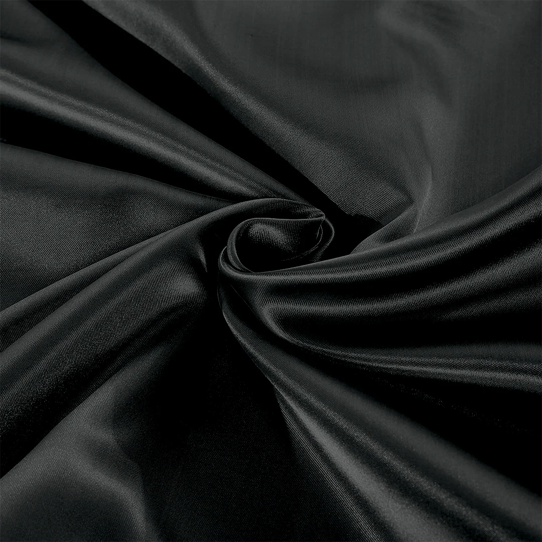 Dekbedovertrek Satijn™ Effen Pandora Black - Image 9