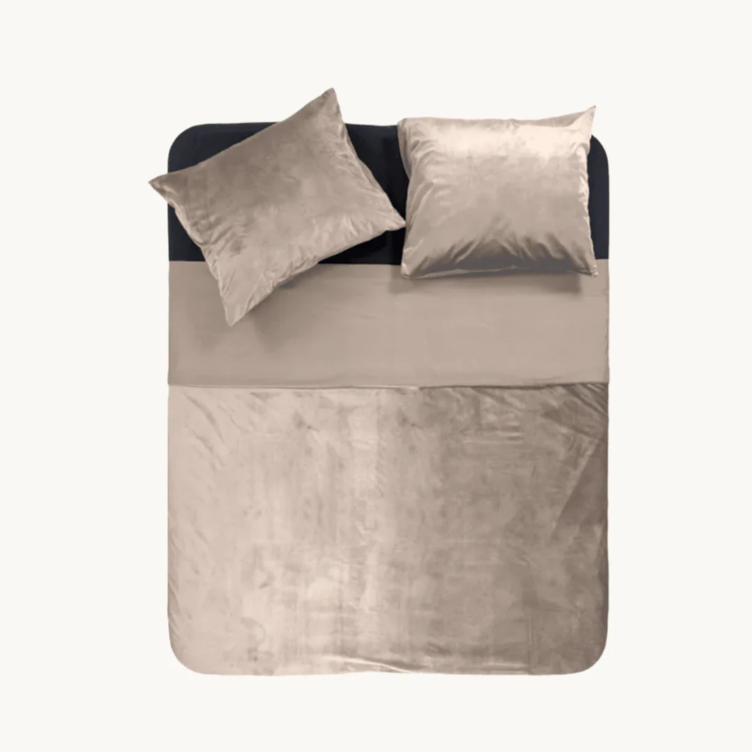 Dekbedovertrek set Velvet Taupe Grey - Image 7