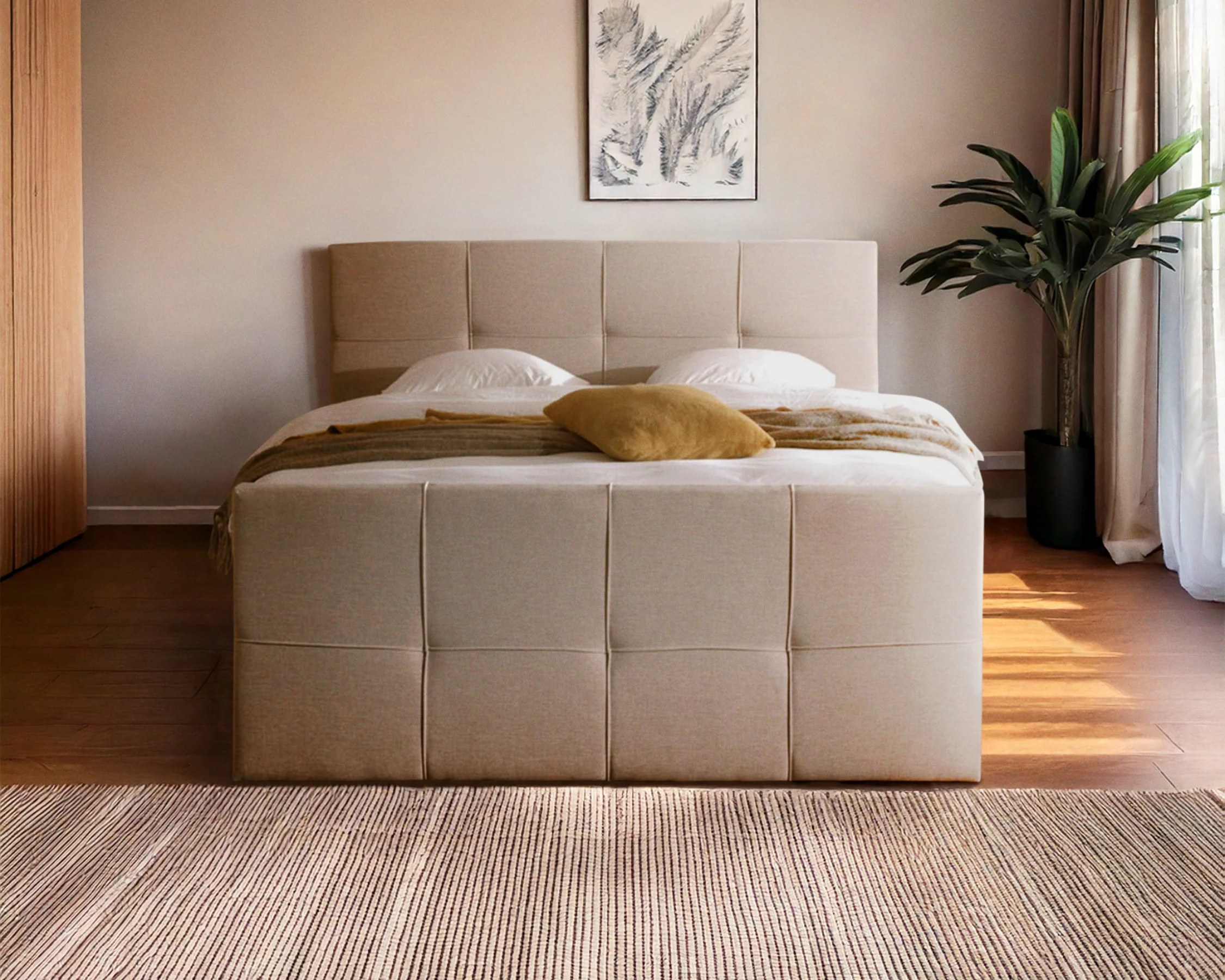 Y-NOT - Elektrische Boxspring - Aurea - Complete set - Nº28 Taupe - Image 5