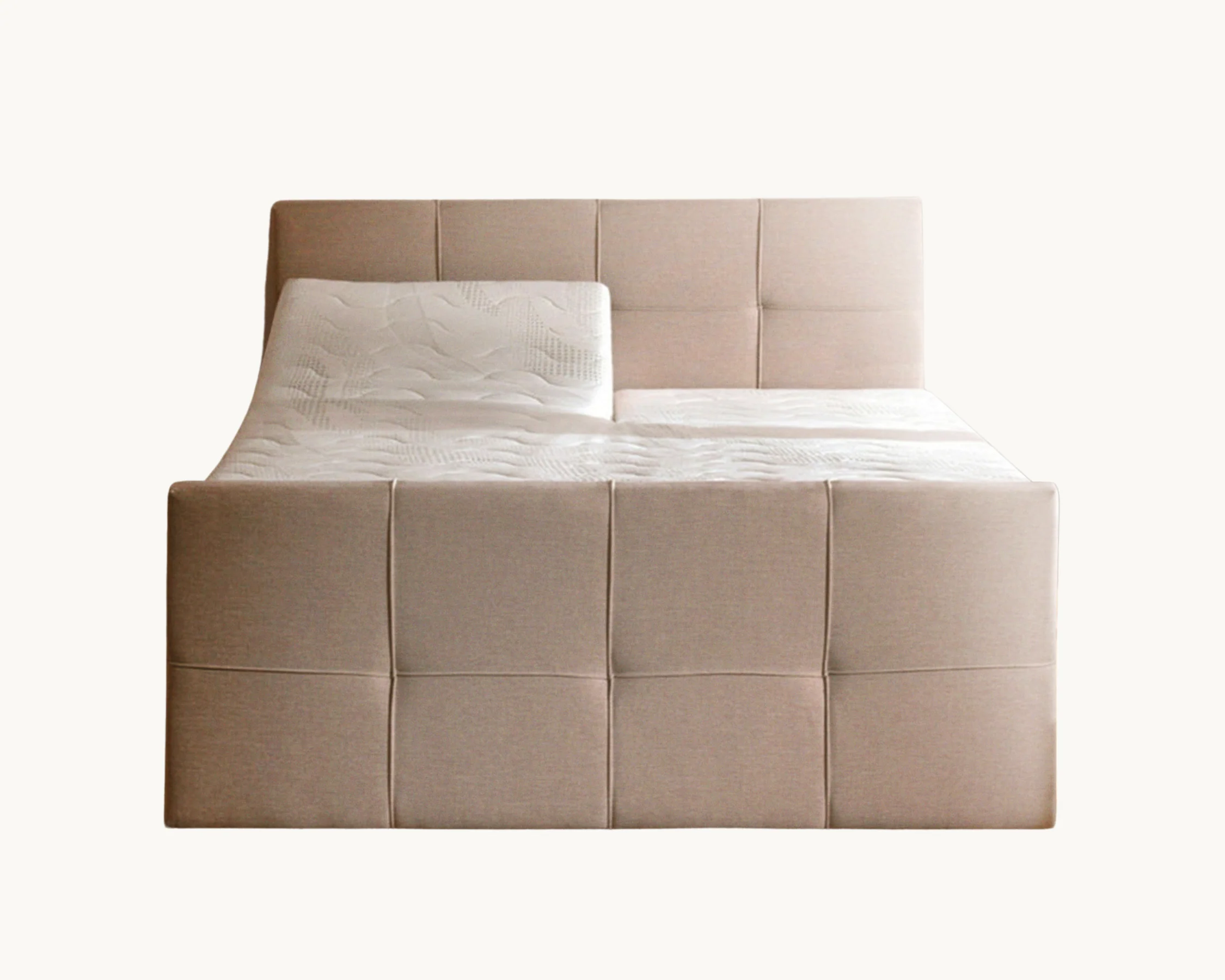 Y-NOT - Elektrische Boxspring - Aurea - Complete set - Nº28 Taupe - Image 9