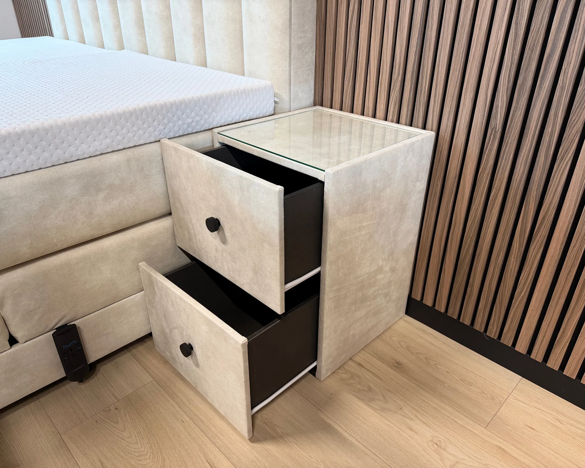 Y-NOT - Elektrische Boxspring - Lumière - Complete set - Nº29 Ivory - Image 12