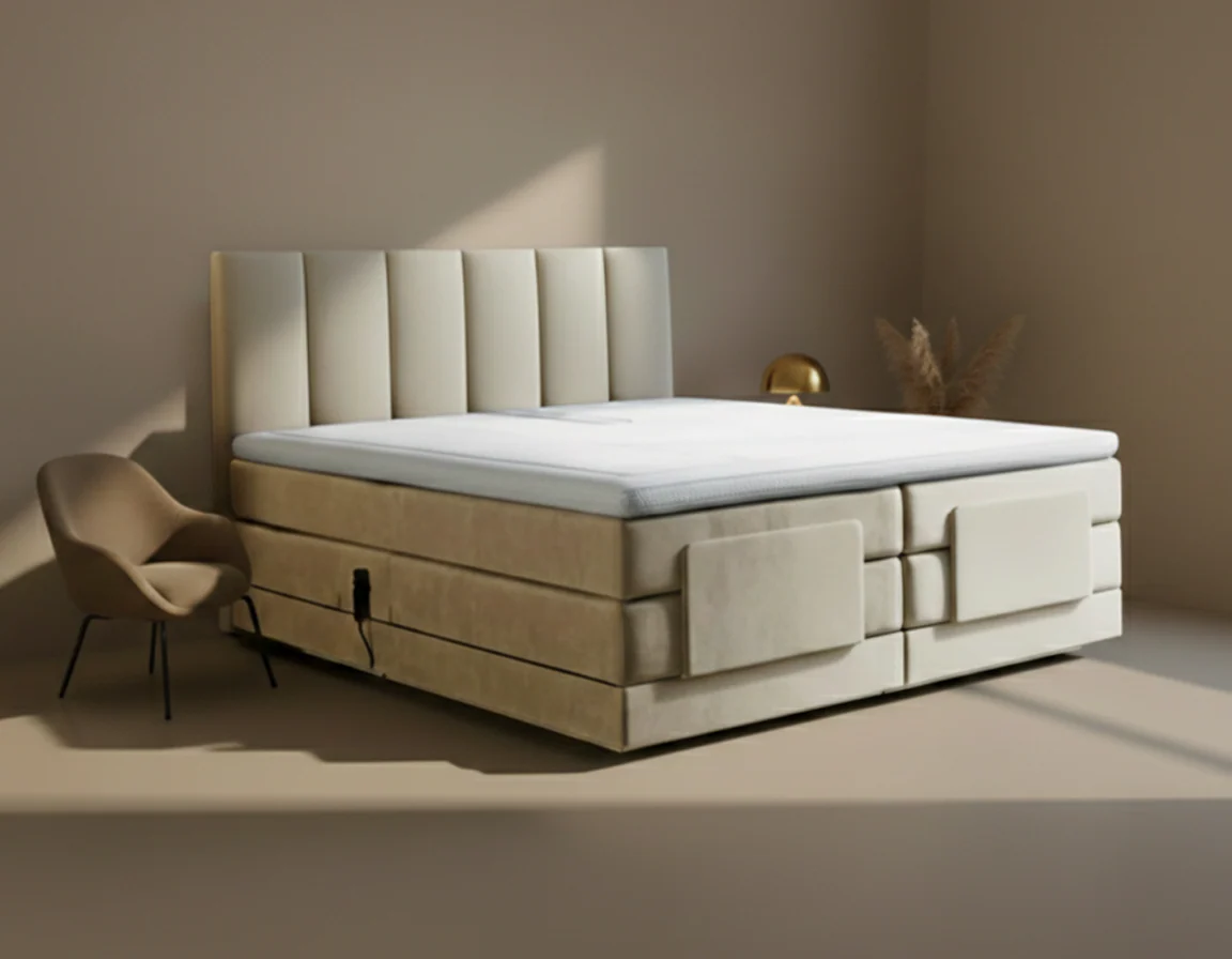 Y-NOT - Elektrische Boxspring - Lumière - Complete set - Nº29 Ivory - Image 3