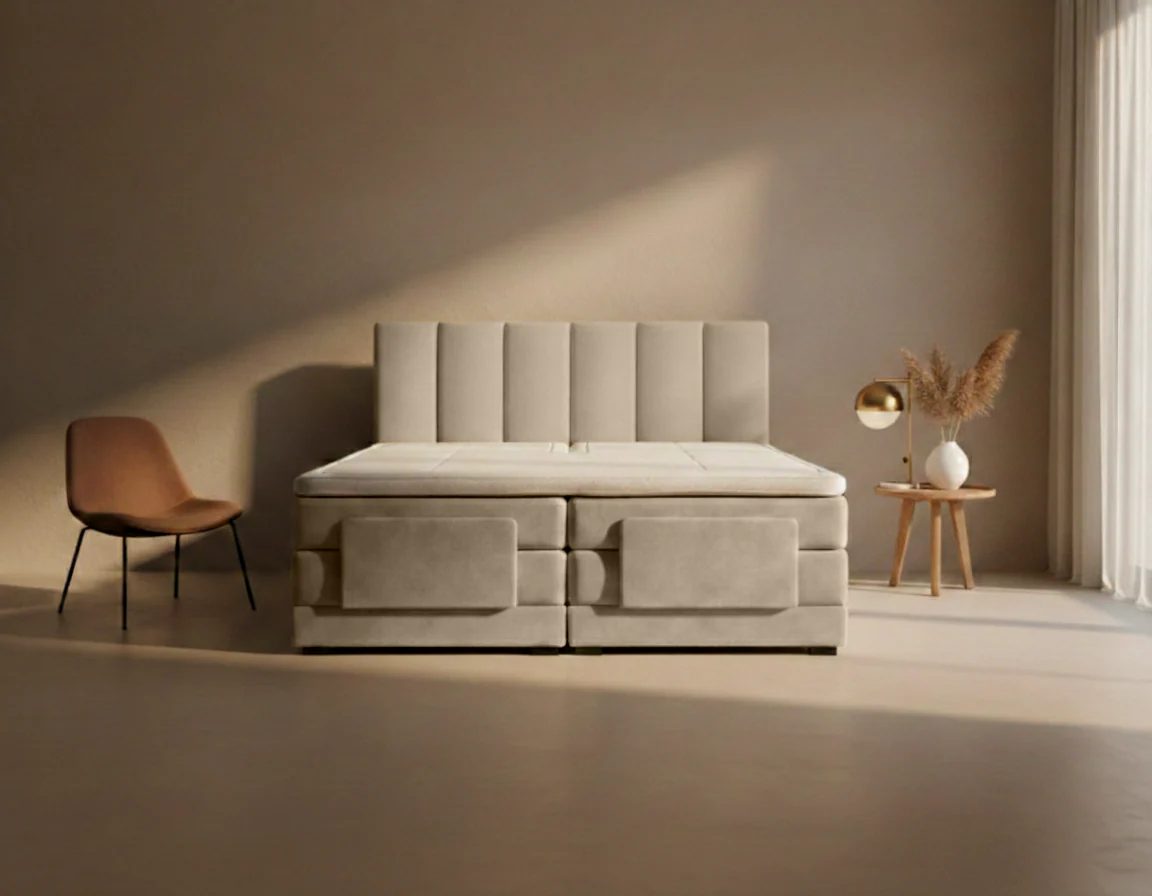 Y-NOT - Elektrische Boxspring - Lumière - Complete set - Nº29 Ivory - Image 6