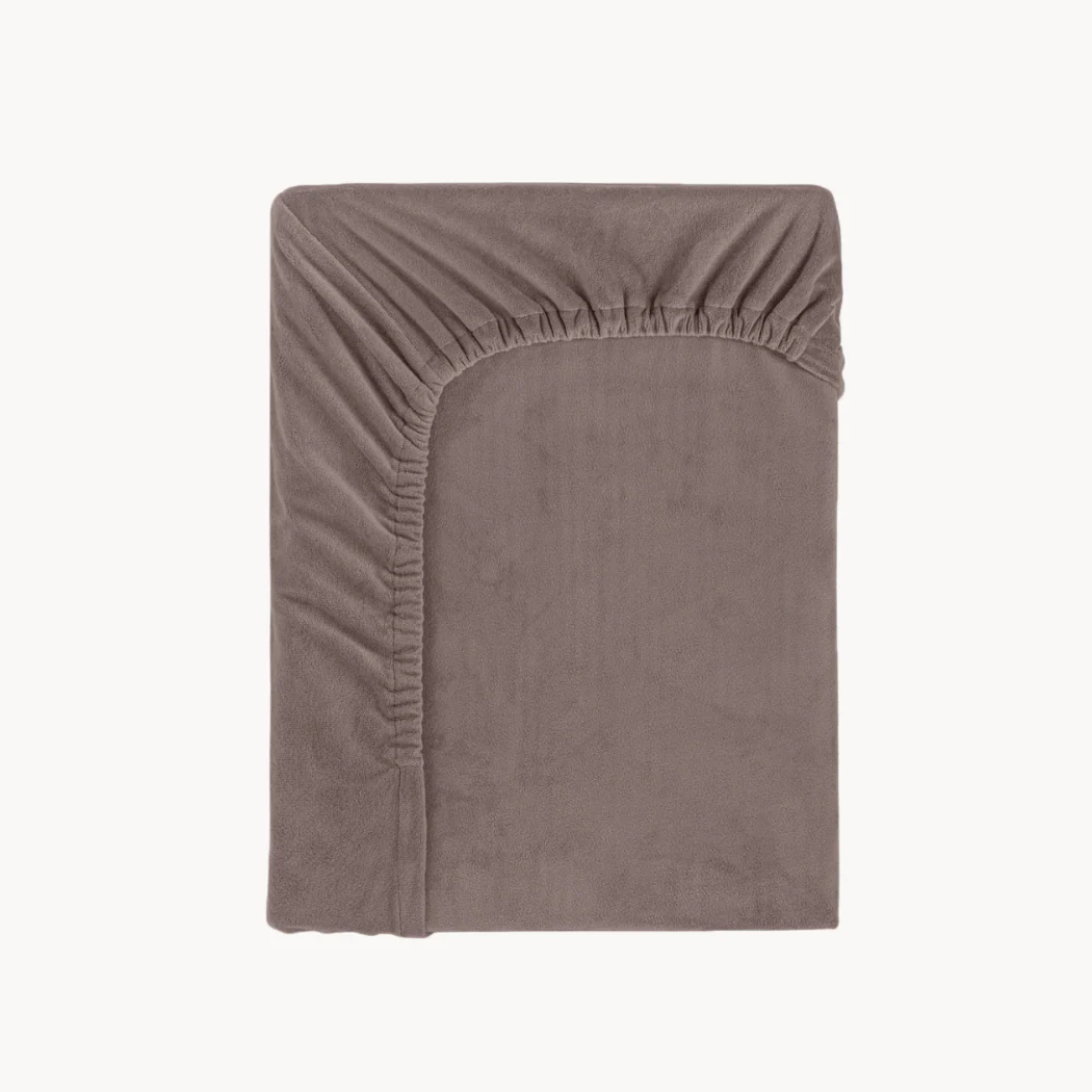 Matras Hoeslaken Velvet Bruin Zand - Image 5