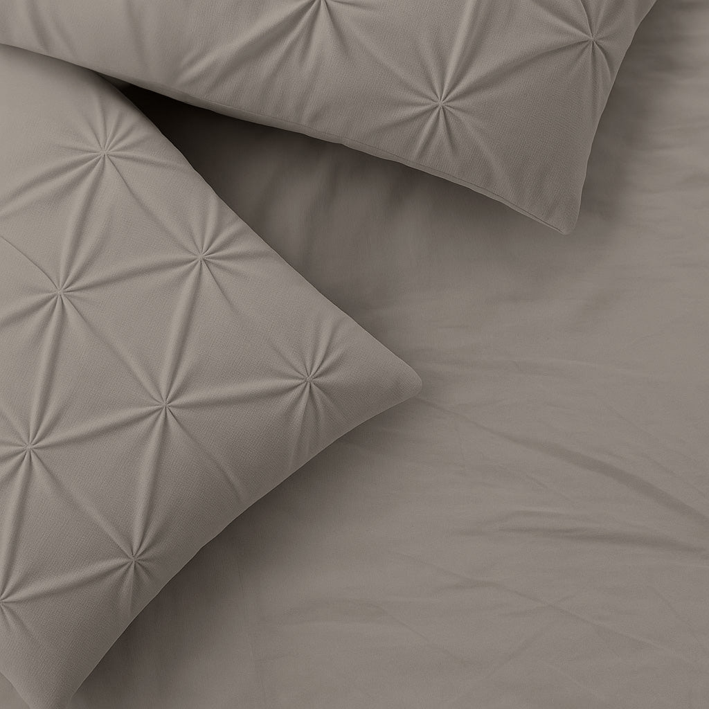 Y-NOT Kussenslopen Diamond Taupe 60x70cm 2-Pack - Image 2