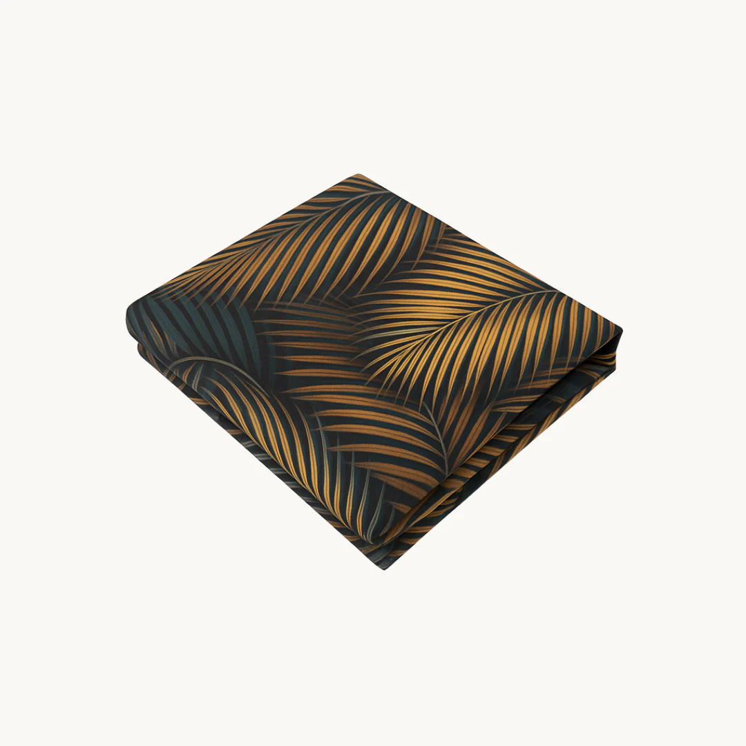 Y-NOT Kussenslopen Leaves Green Gold 60x70 cm 2-Pack - Image 3
