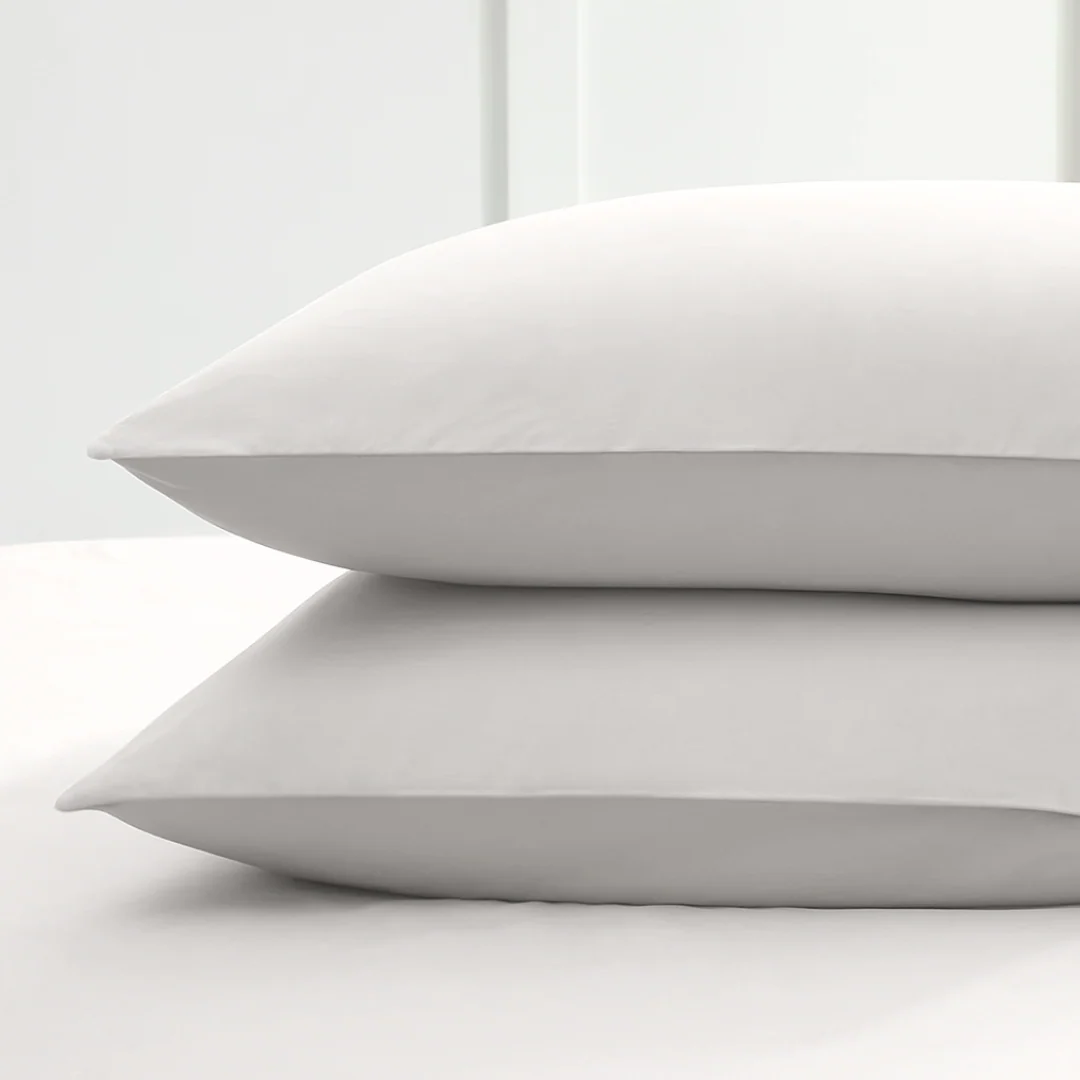 Y-NOT Kussenslopen Percal Katoen Pearl White 60x70 cm  2-pack - Image 3