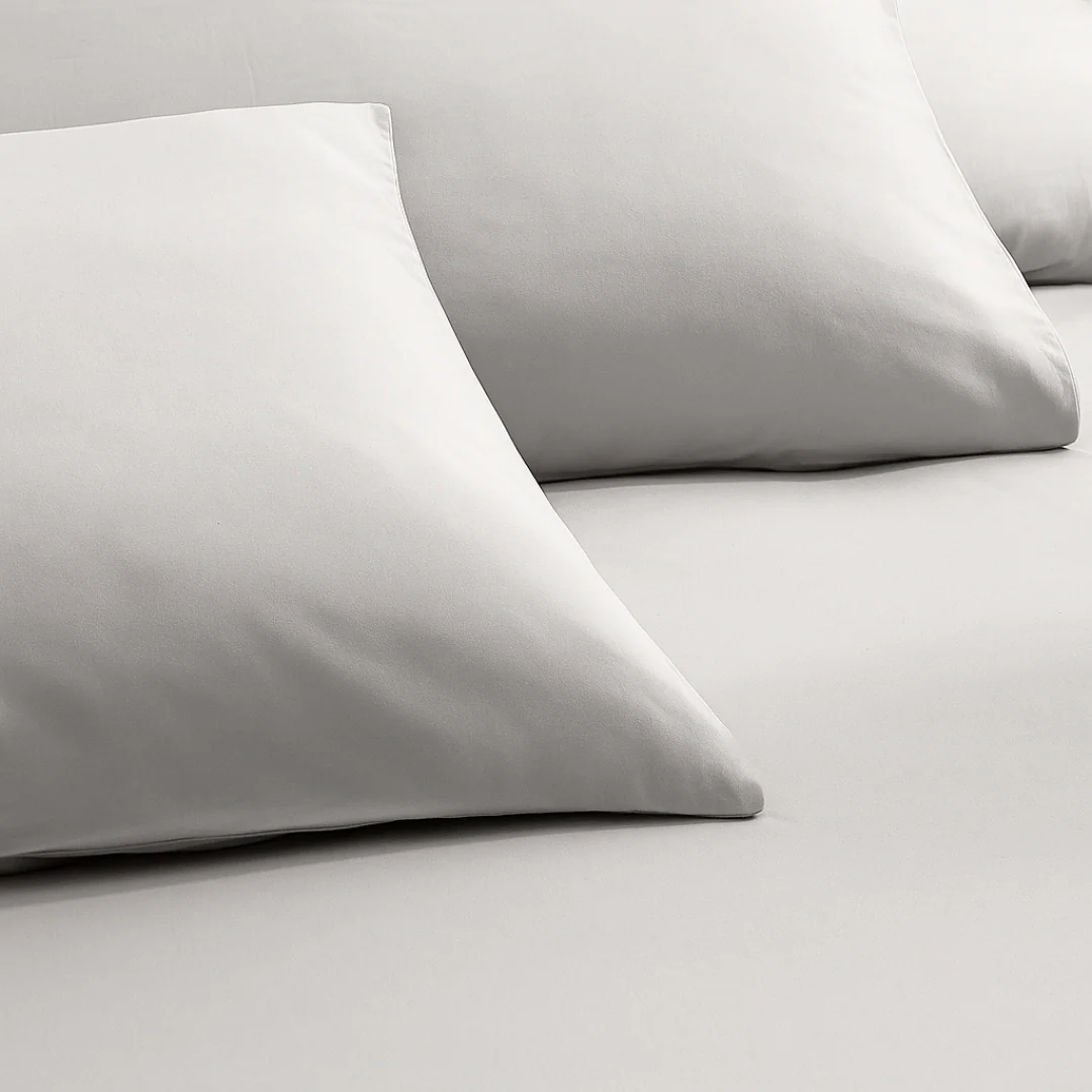 Y-NOT Kussenslopen Percal Katoen Pearl White 60x70 cm  2-pack - Image 6