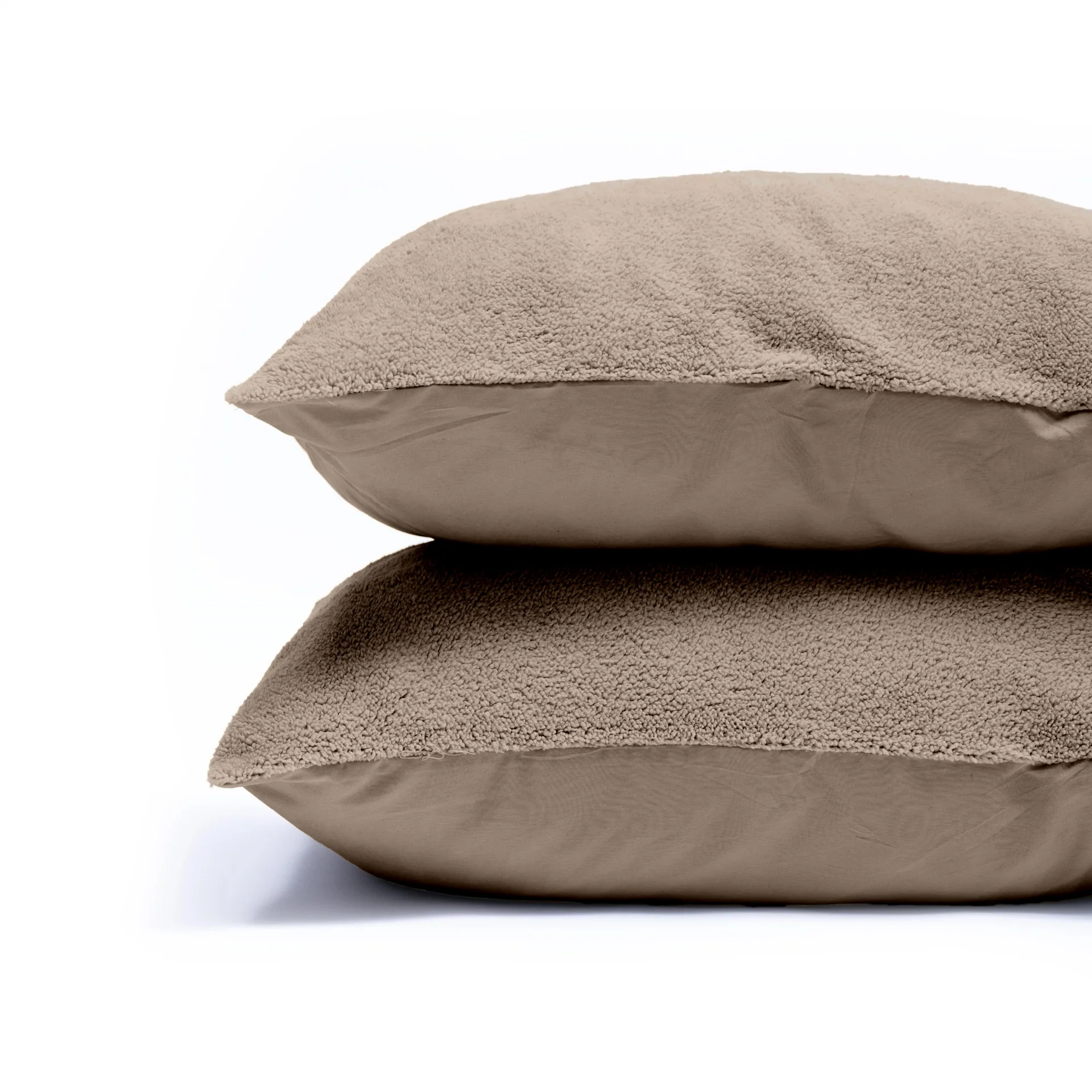 Y-NOT Kussenslopen Teddy Iced Coffee 60x70cm 2-Pack - Image 3
