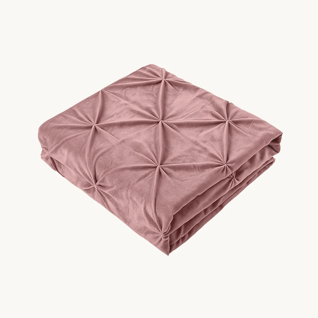 Kussenslopen Velvet Diamond Roze 60x70cm 2-Pack - Image 3