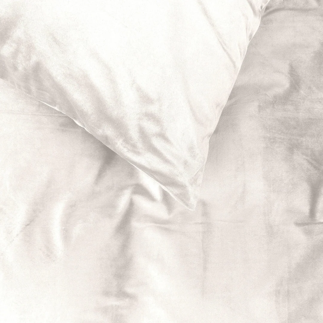 Y-NOT Kussenslopen Velvet Pearl  White 60x70 cm 2-pack - Image 6