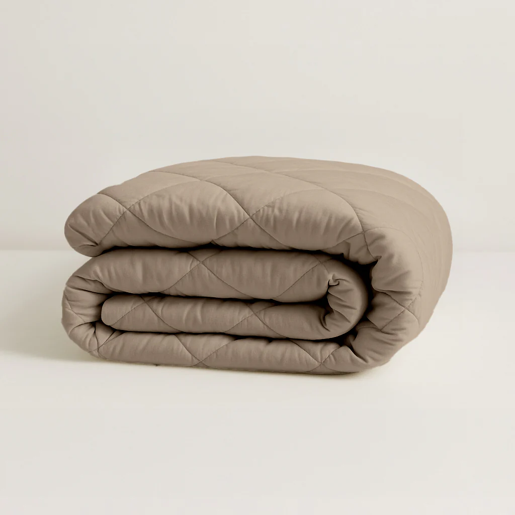 Y-NOT All Year Dekbed Taupe - Luxe Set - Image 3