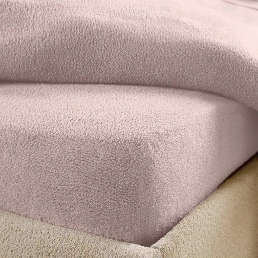 Matras Hoeslaken Teddy - Blush Pink - Image 9