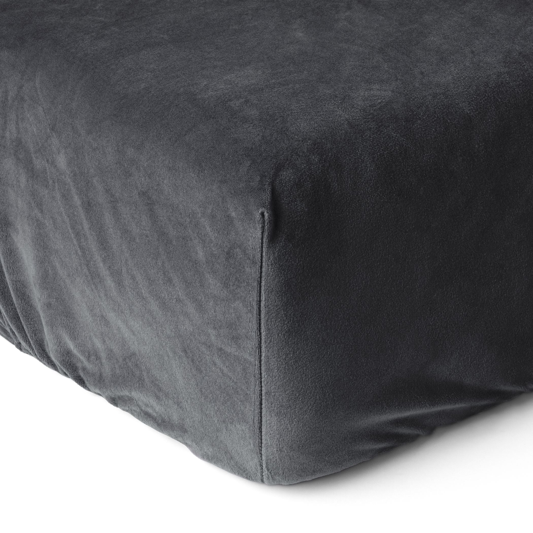 Matras Hoeslaken Velvet Earl Grey - Image 4