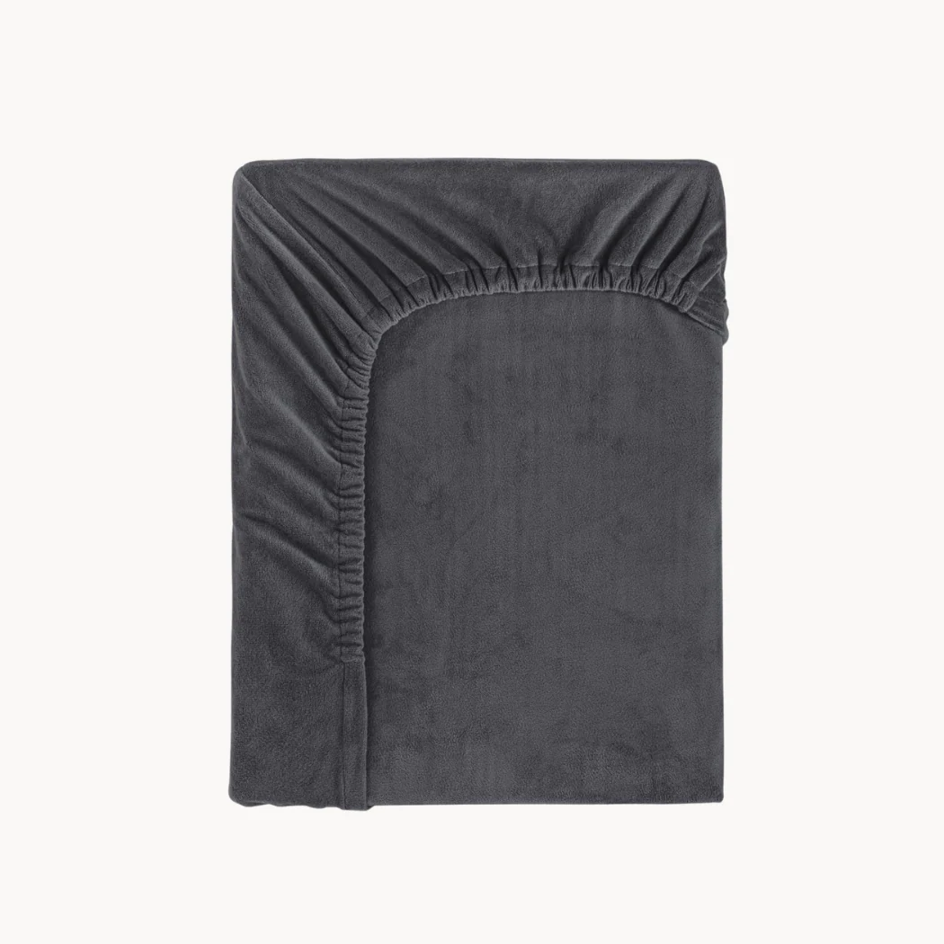 Matras Hoeslaken Velvet Earl Grey - Image 5