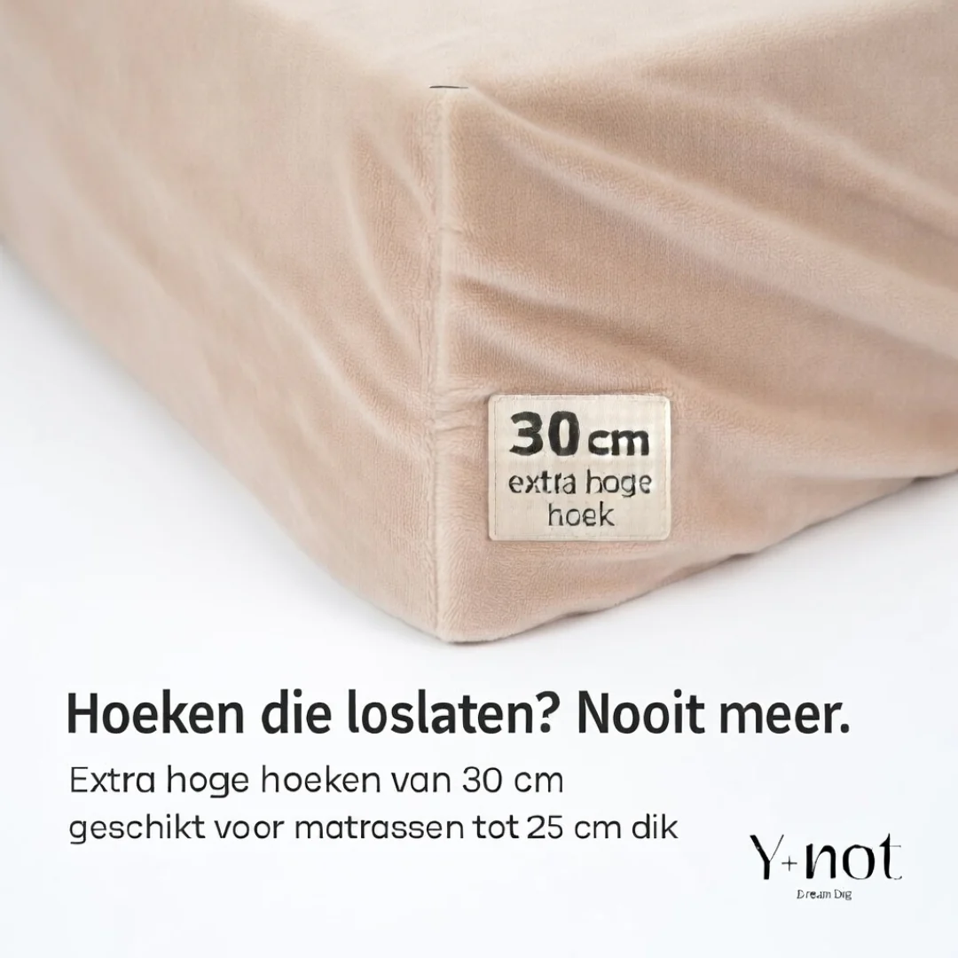 Matras Hoeslaken Velvet Nude - Image 3