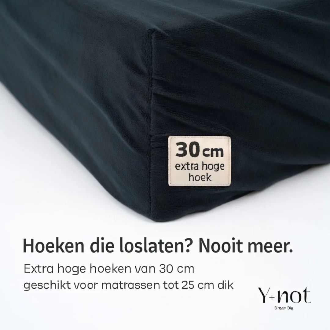 Matras Hoeslaken Velvet Jet Black - Image 6