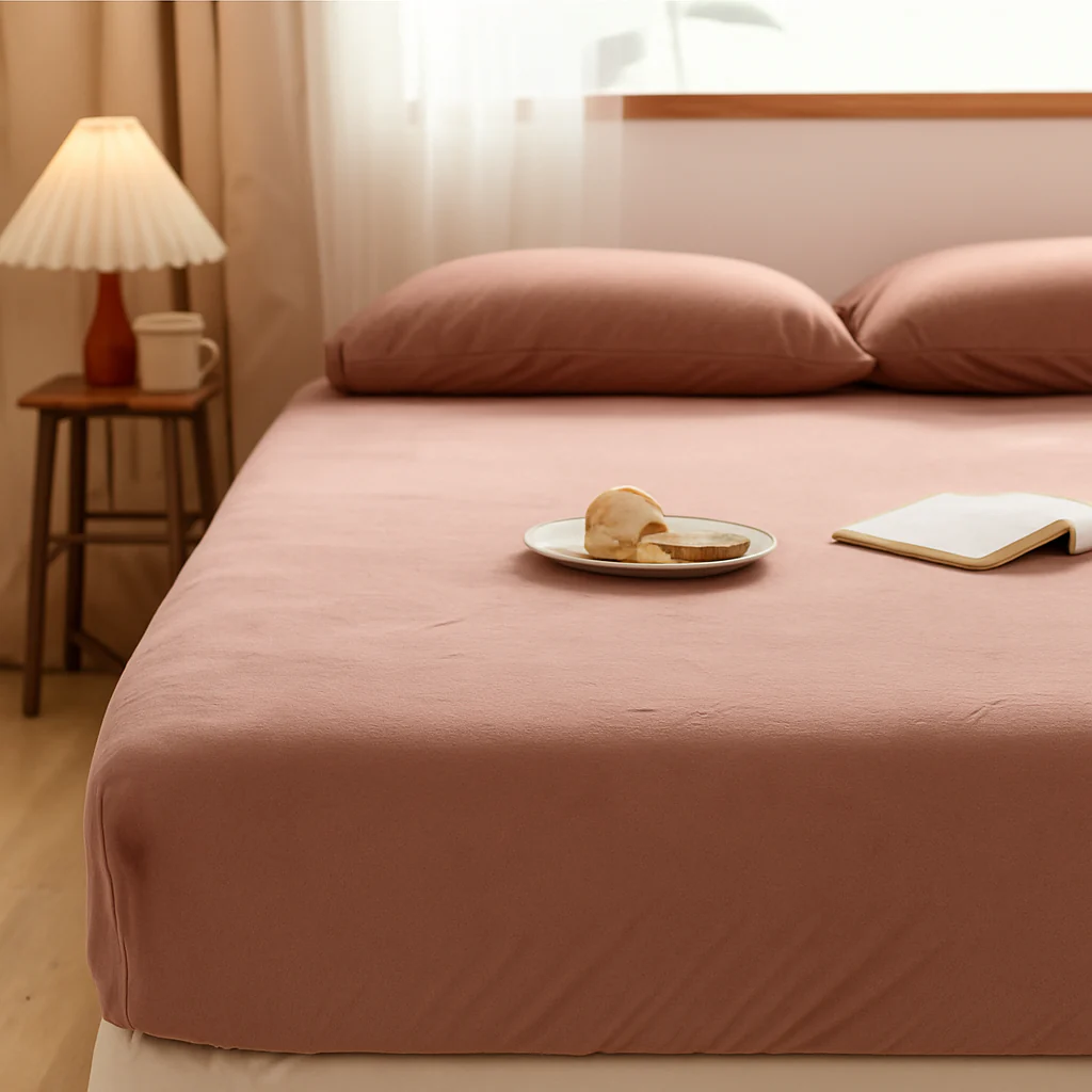 Matras Hoeslaken Velvet Pink - Image 12
