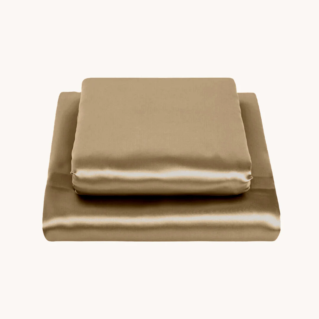 Dekbedovertrek Satijn™ Effen Tranquil Taupe - Image 5