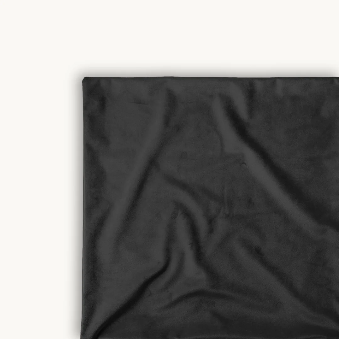Dekbedovertrek set Velvet Jet Black - Image 5