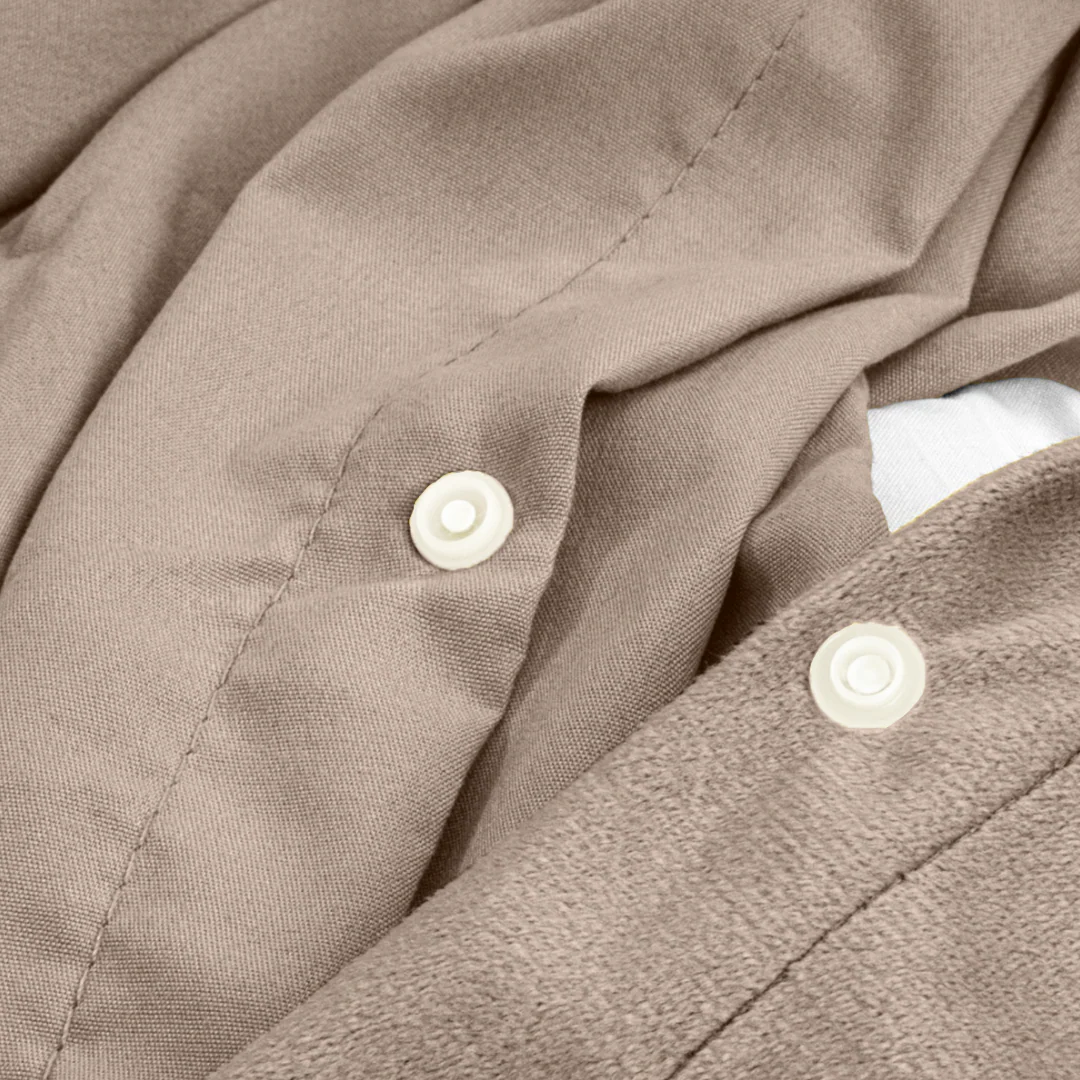 Dekbedovertrek set  Velvet Taupe/Grey - Image 6