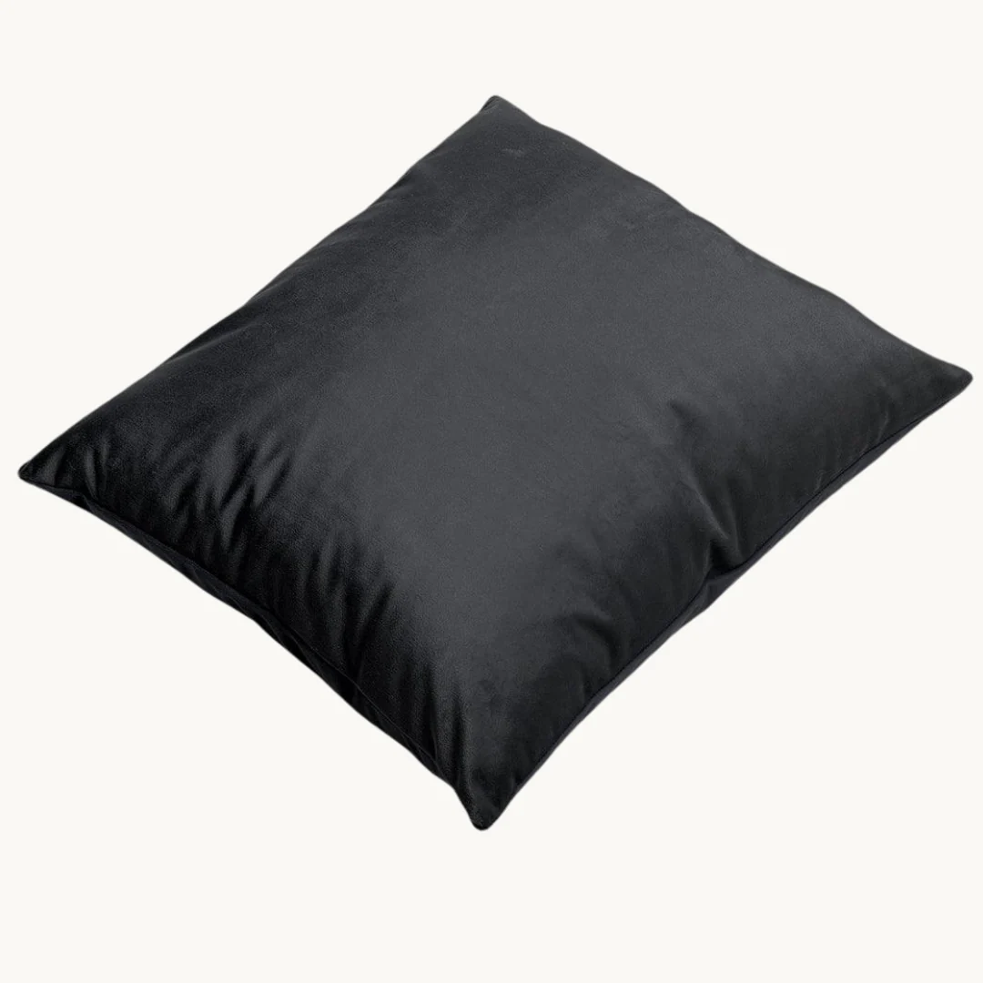 Y-NOT Kussenslopen Velvet Zwart 60x70 cm 2-pack - Image 3