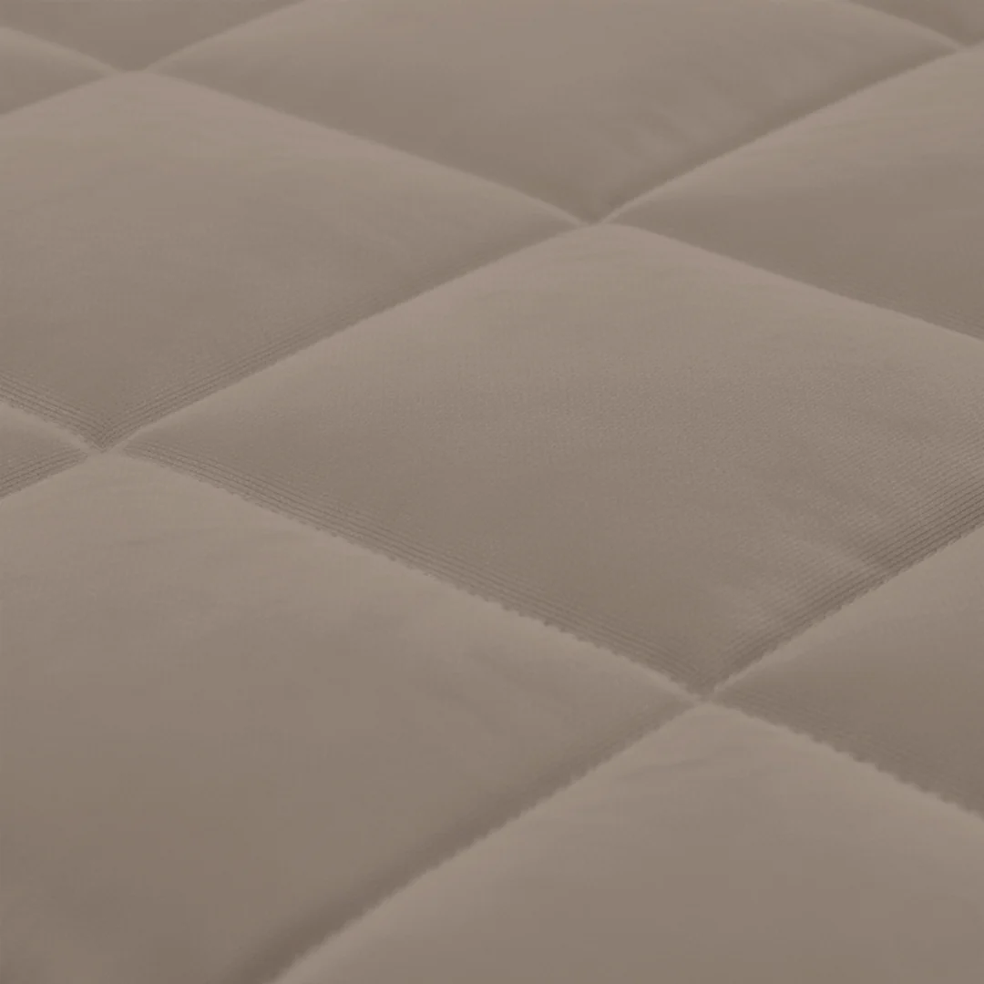 Y-NOT Kussenslopen Vol & Gevoerd Mat Satijn Taupe/Grey 2-Pack 60x70 cm - Image 5