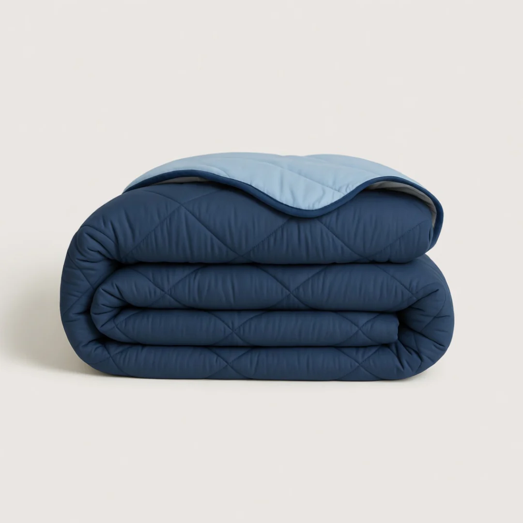 Y-NOT All Year Dekbed Light Blue / Dark Blue - Image 4