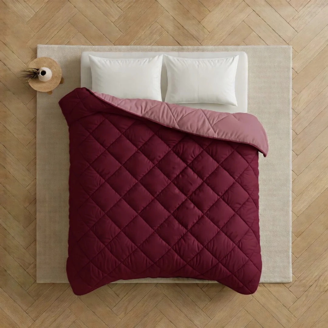 Y-NOT All Year Dekbed Plum / Old Pink - Image 14