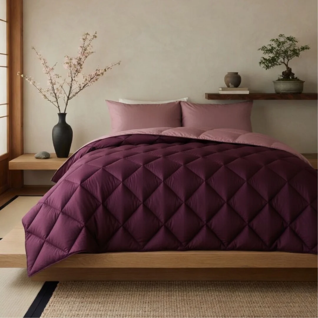 Y-NOT All Year Dekbed Plum / Old Pink - Image 3