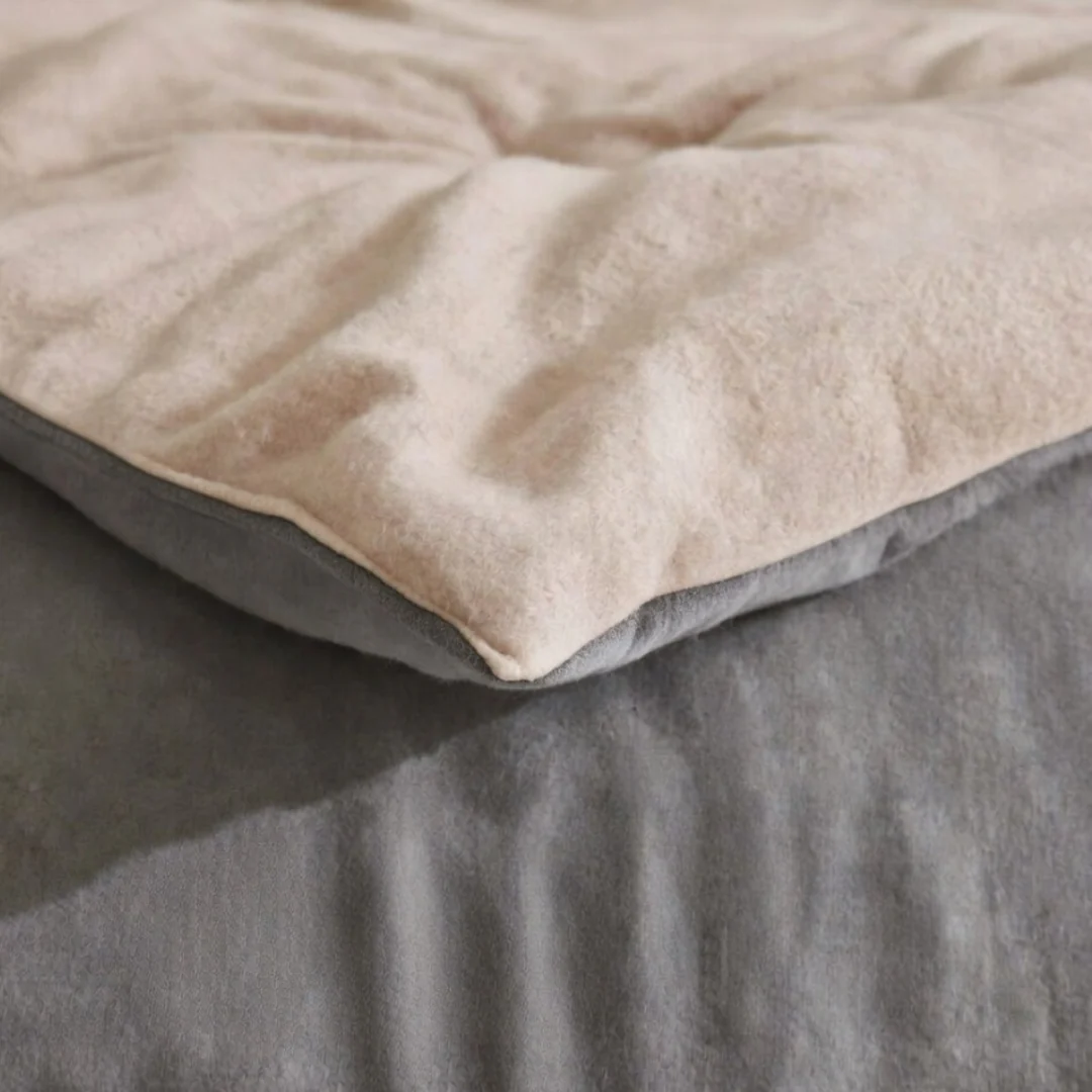 Y-NOT Jersey Flanel Dekbed Taupe/Antra - Image 9
