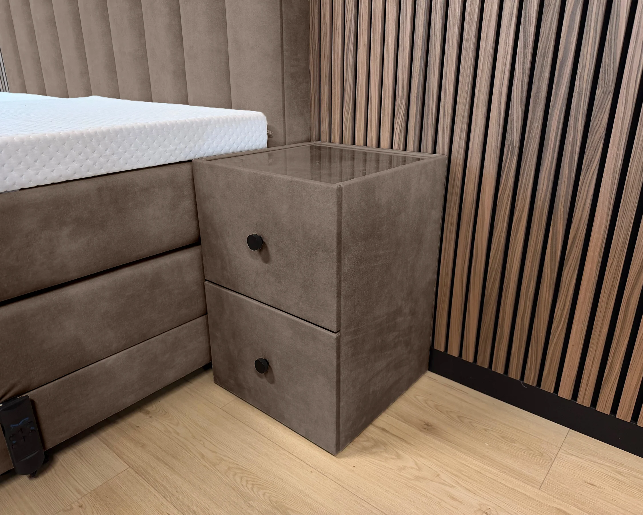 Y-NOT - Elektrische Boxspring - Cleo - Complete set - Nº31 Taupe - Image 8