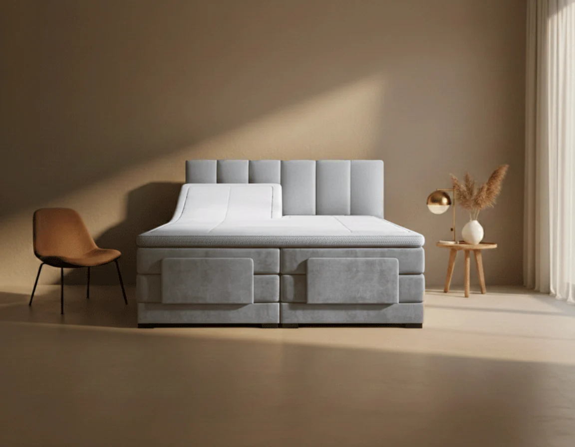 Y-NOT - Elektrische Boxspring - Lumière - Complete set - Nº15 Gray - Image 2