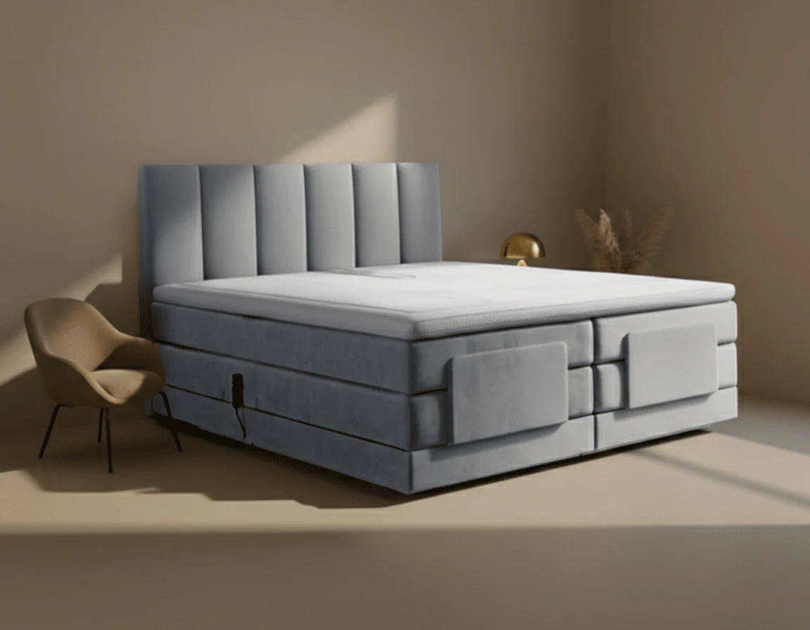 Y-NOT - Elektrische Boxspring - Lumière - Complete set - Nº15 Gray - Image 3