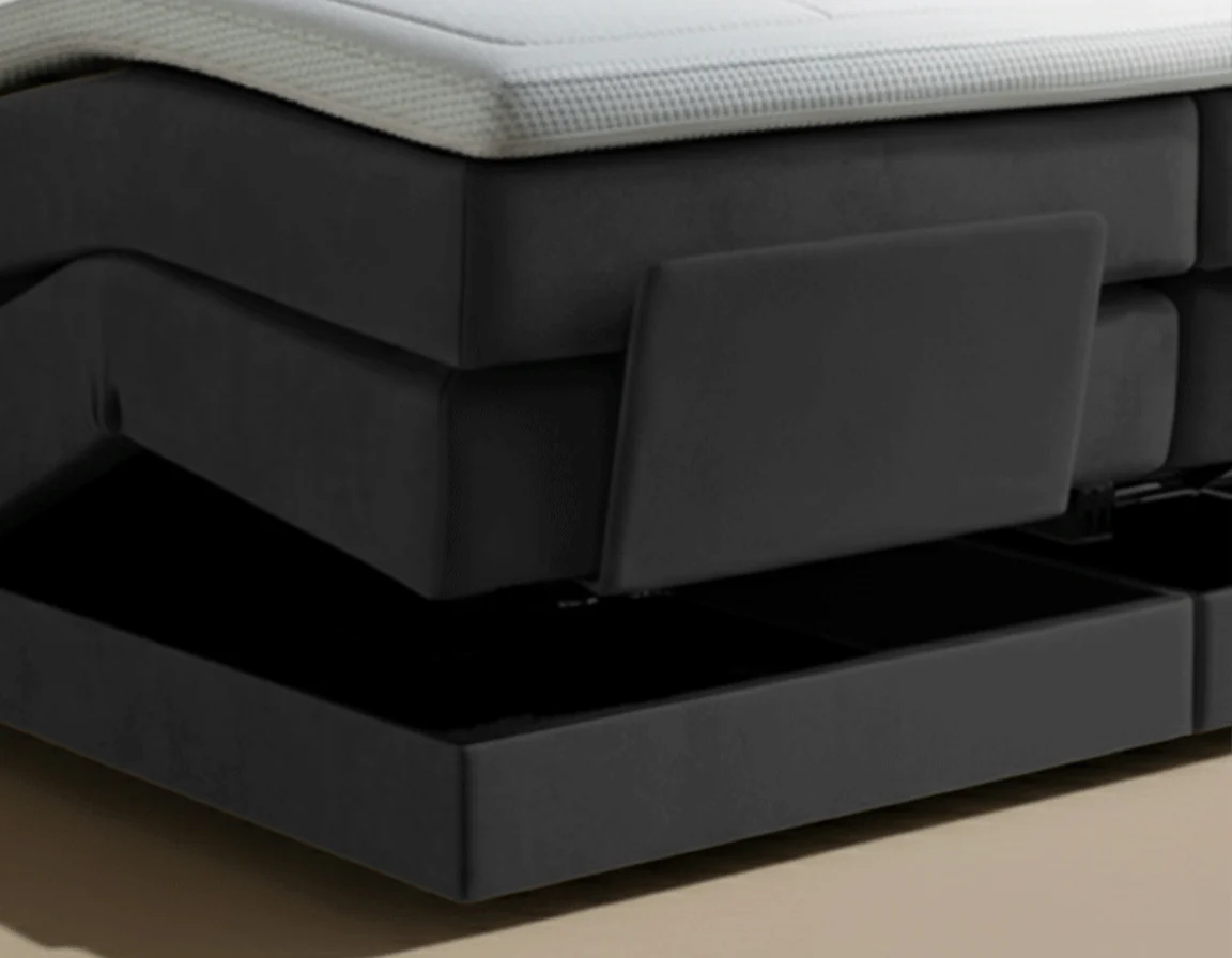 Y-NOT - Elektrische Boxspring - Lumière - Complete set - Nº30 Black - Image 4